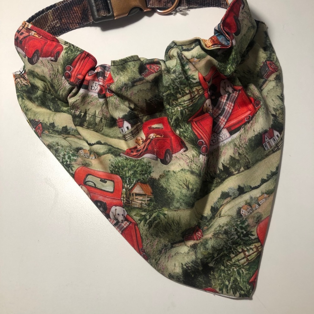 Reversible dog or cat scarfs